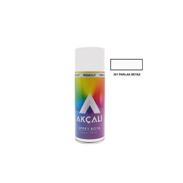 Akçalı 301 Parlak Beyaz 400 ml Sprey Boya