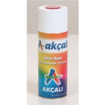 Akçalı 301/A301 RAL 9010 Parlak Beyaz Akrilik ve Ortak Düz Renkli Sprey Boya
