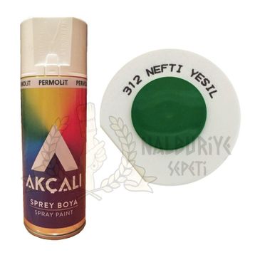 Akçalı 312 Nefti Yeşili-Ral 6002 Sprey Boya