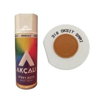 Akçalı 318 Oksit Sarı Sprey Boya