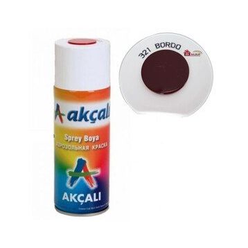 Akçalı 321 400 ml Bordo Sprey Boya
