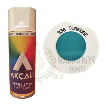 Akçalı 336 400 ML Turkuaz Sprey Boya