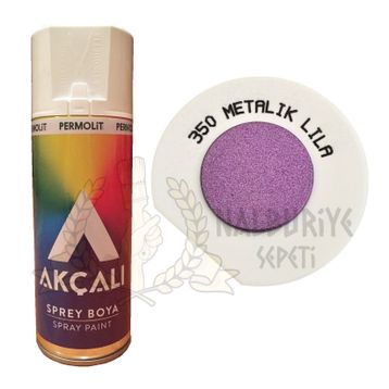 Akçalı 350 Metalik Lila Sprey Boya