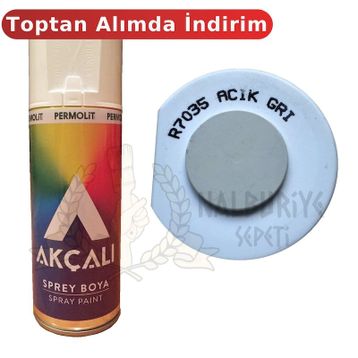 Akçalı 400 ml Açık Gri Sprey Boya