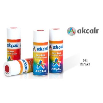 Akçalı 400 ml Beyaz Sprey Boya