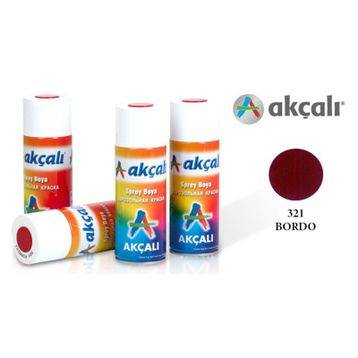 Akçalı 400 ml Bordo Sprey Boya