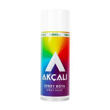 Akçalı 400 ml Mat Beyaz Sprey Boya
