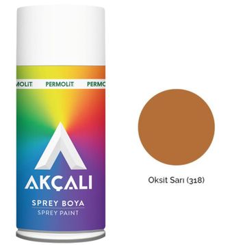 Akçalı 400 ml Oksit Sarı Sprey Boya