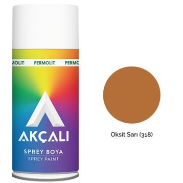 Akçalı 400 ml Oksit Sarı Sprey Boya