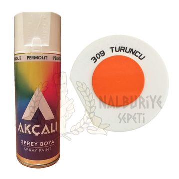 Akçalı 400 ml Turuncu Sprey Boya