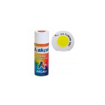 Akçalı 516 Florasan Sarı 400 ml Sprey Boya