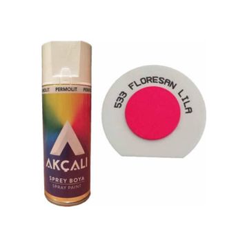 Akçalı 533 Floresan Lila Sprey Boya