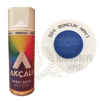 Akçalı Boncuk Mavi 324 Sprey Boya