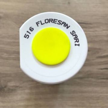 Akçalı Floresan Sarı 516 Sprey Boya