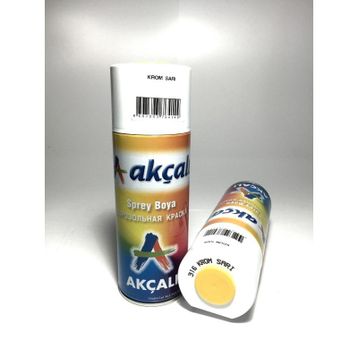 Akçalı Krom Sarı 316 Sprey Boya