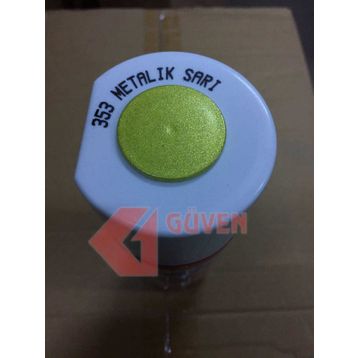 Akçalı Metalik Sarı 353 Sprey Boya
