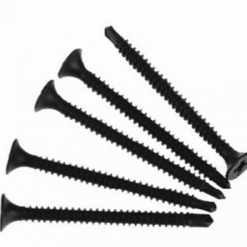 Akdeniz 3.5x45 mm Siyah 5 Paket 2500 Adet Matkap Ucu Alçıpan Vidası