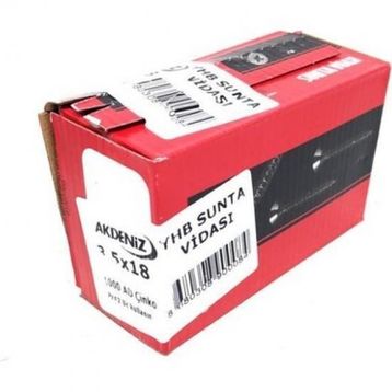 Akdeniz 3,5x18 mm Sunta Vidası