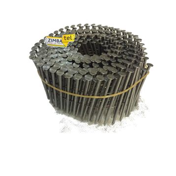 Akdeniz 50 mm Burgulu Ring Çivi Rulo Tele Dizili Palet ve Kasa Çivisi (2,5x50 mm) 9000 Adet 5 cm Çivi