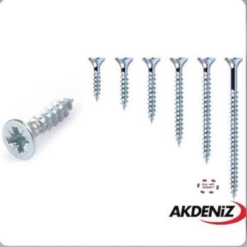 Akdeniz 5x30 mm Sunta Vidası
