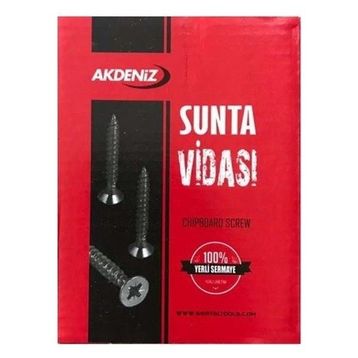 Akdeniz 5x80 mm Sunta Vidası