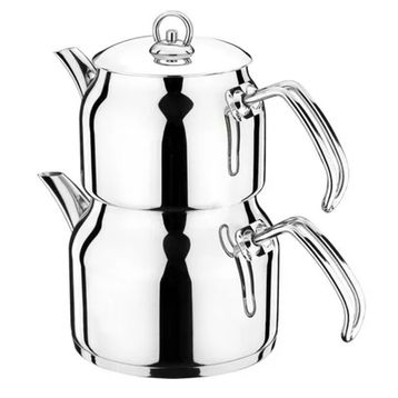 Akdeniz Metal Kulp Imaj Aile Boy Çaydanlık