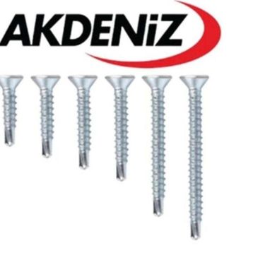 Akdeniz Yhb 4.8x50 mm 250 Adet Matkap Uçlu Vida
