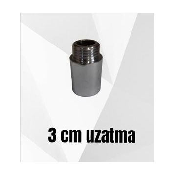 Akel 1/2 3 cm Tseli Kromlu Uzatma