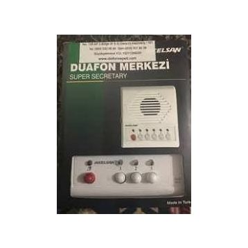 Akelsan DM403 3'lü Çaycı Diafon Merkezi