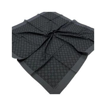 Aker 1090500-913 Füme Elegance Monogram Eşarp