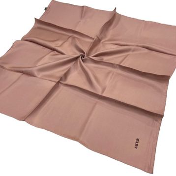 Aker Düz Twill Pudra 992 İpek Eşarp