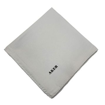 Aker Twill Gümüş 971 Düz İpek Eşarp