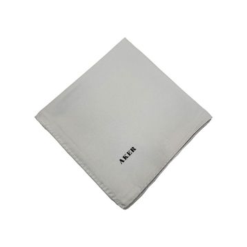 Aker Twill Gümüş 971 Düz İpek Eşarp
