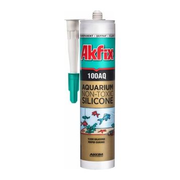 Akfix 100AQ Şeffaf 310 ml Akvaryum Silikonu
