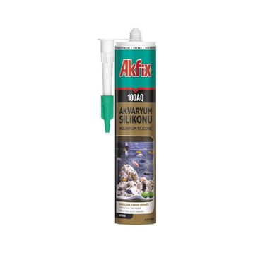 Akfix 100AQ Şeffaf 310 ml Akvaryum Silikonu