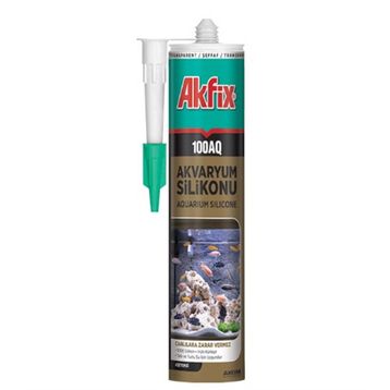 Akfix 100AQ Şeffaf Akvaryum Silikonu