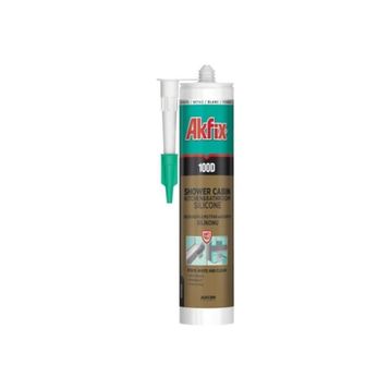 Akfix 100D Şeffaf 280 ml Duşakabin Silikonu