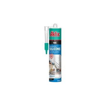 Akfix 100E 280 ml Şeffaf Genel Amaçlı Silikon
