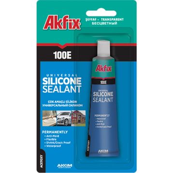 Akfix 100E 50 ml Genel Amaçlı Silikon Tüp