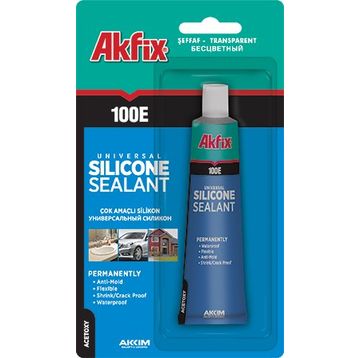 Akfix 100E 50 ml Genel Amaçlı Silikon Tüp