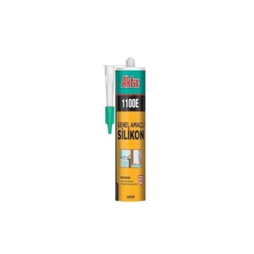 Akfix 1100E 280 gr Genel Amaçlı Silikon