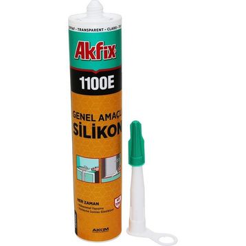 Akfix 1100E 280 gr Genel Amaçlı Silikon