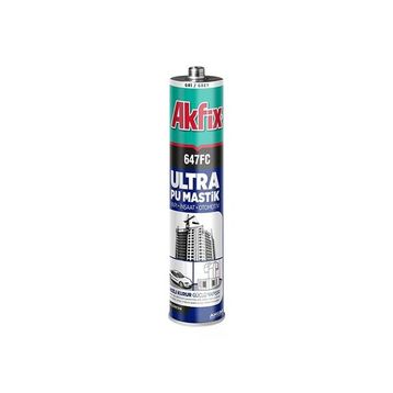 Akfix 647FC 280 ml Siyah Ultra Otomativ - Yapı Pu Mastik