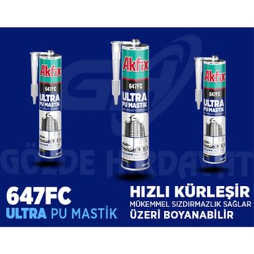 Akfix 647FC Beyaz 280 ml Ultra Pu Mastik