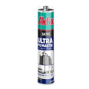 Akfix 647FC Gri 280 Ml Poliüretan Mastik