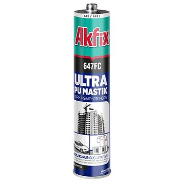 Akfix 647FC Gri 280 Ml Poliüretan Mastik