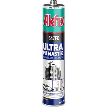 Akfix 647FC Gri 280 Ml Poliüretan Mastik