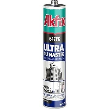 Akfix 647FC Siyah 280 ml Ultra Pu Mastik