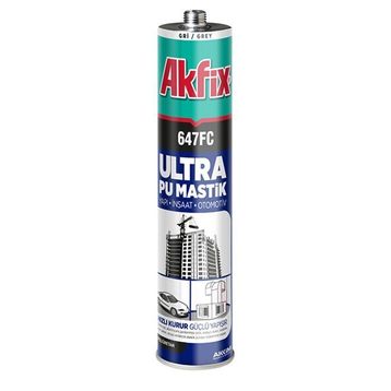 Akfix 647FC Siyah 280 ml Ultra Pu Mastik