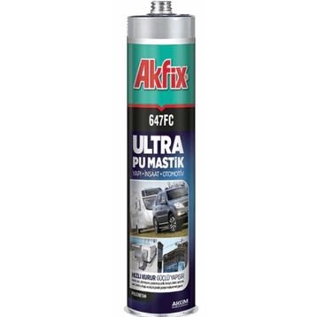 Akfix 647FC Siyah 280 ml Ultra Pu Mastik